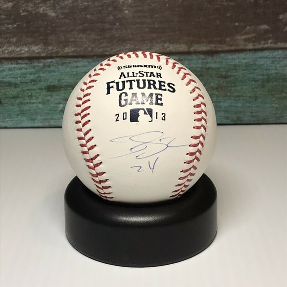 Miguel Sano Minnesota Twins Signed 2013 Futures Game Baseball - Picture 1 of 7